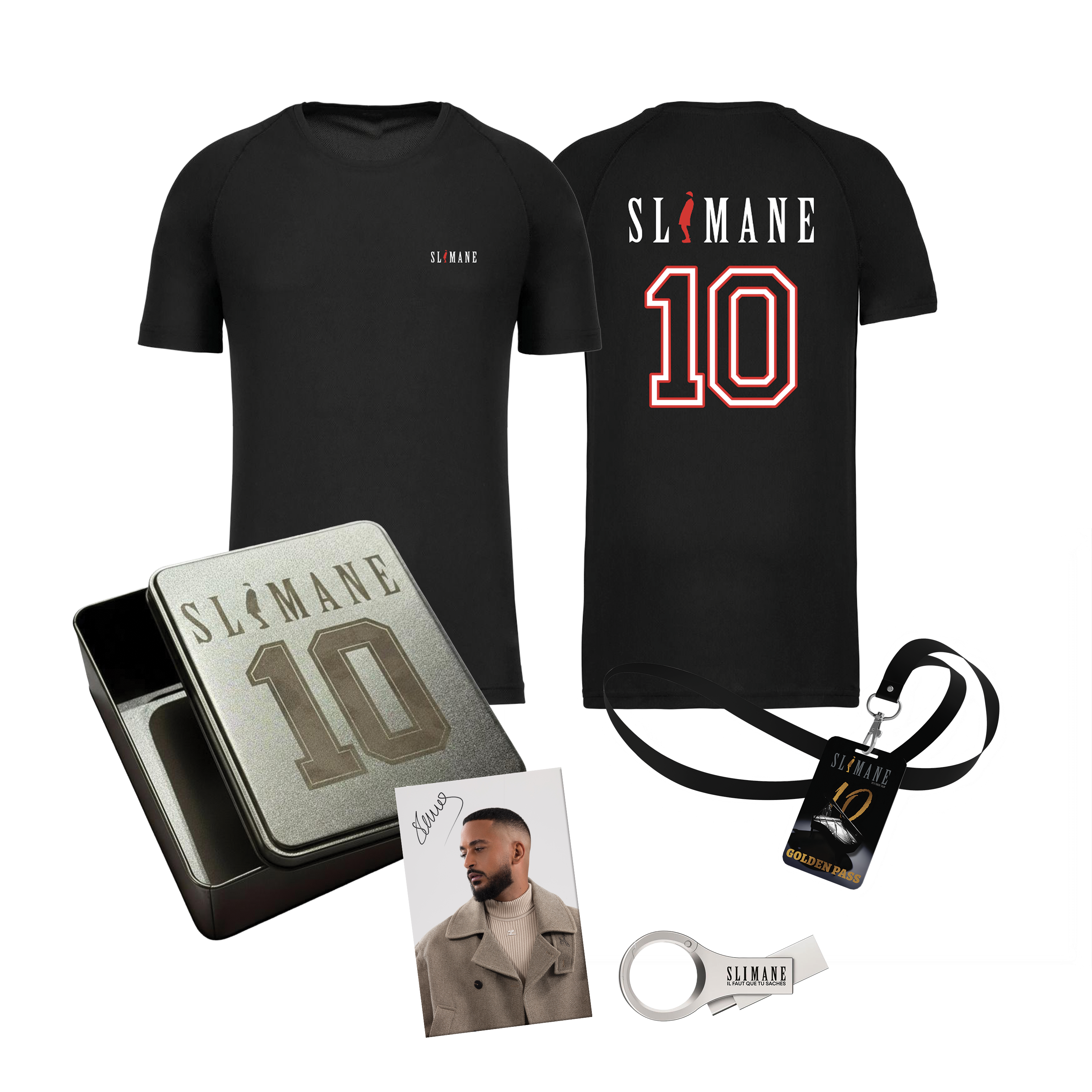 BOX MÉTAL COLLECTOR CLÉ USB / USB C  (album et livret digital pré-téléchargé)